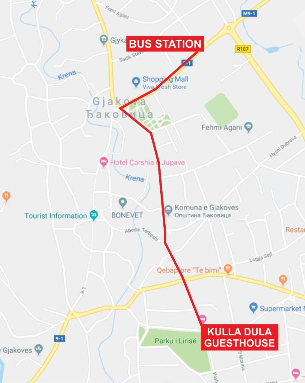 Kulla Dula Guesthouse Gjakova Kültér fotó